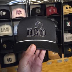DGO- Black Polyester Hat
