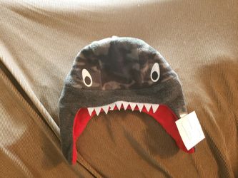 Gap kids winter hat shark, winter accessory kids