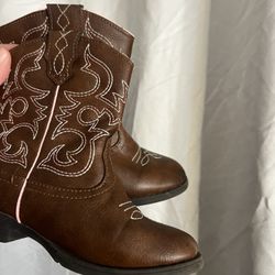 Girls Cowgirl Boots Size 10c