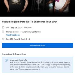 Fuerza Regida Tickets