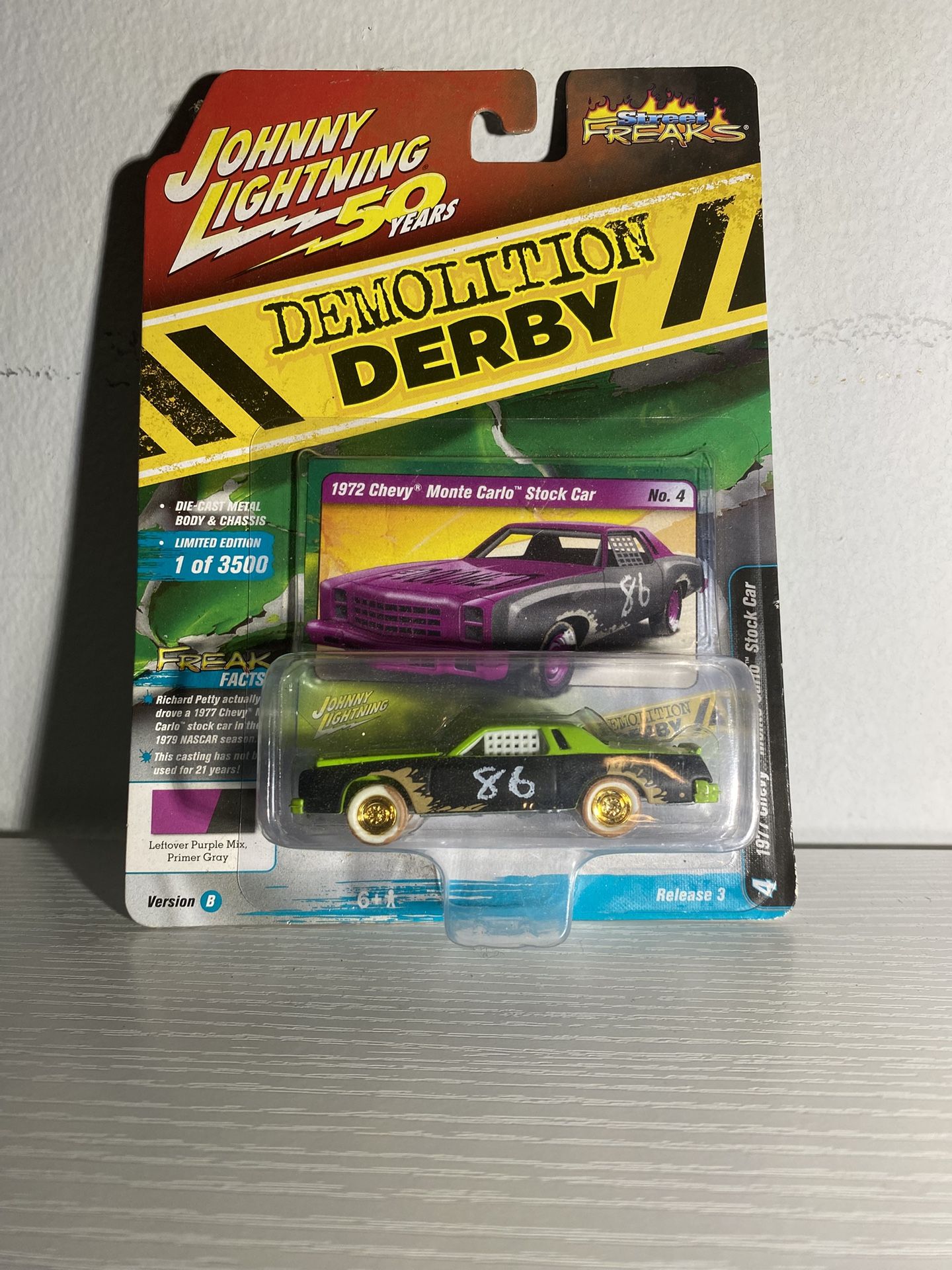 Johnny Lightning Chase 1977 Monte Carlo