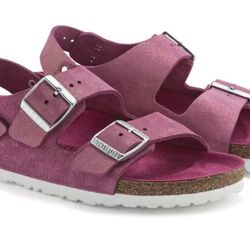 Birkenstock Milano Suade Leather