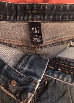 Gap denim jean skirt size 14