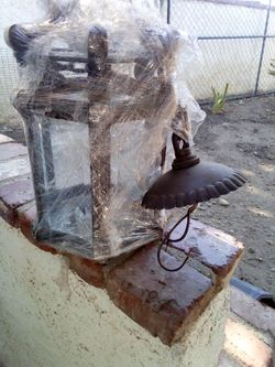 Bronze lantern celling light