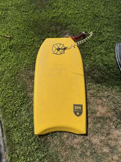 Custom X  XPE 42” bodyboard with leash