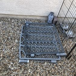 Dog Crates, Dog House And Gate