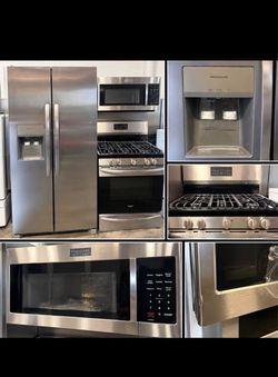 Frigidiare appliance stainless steel