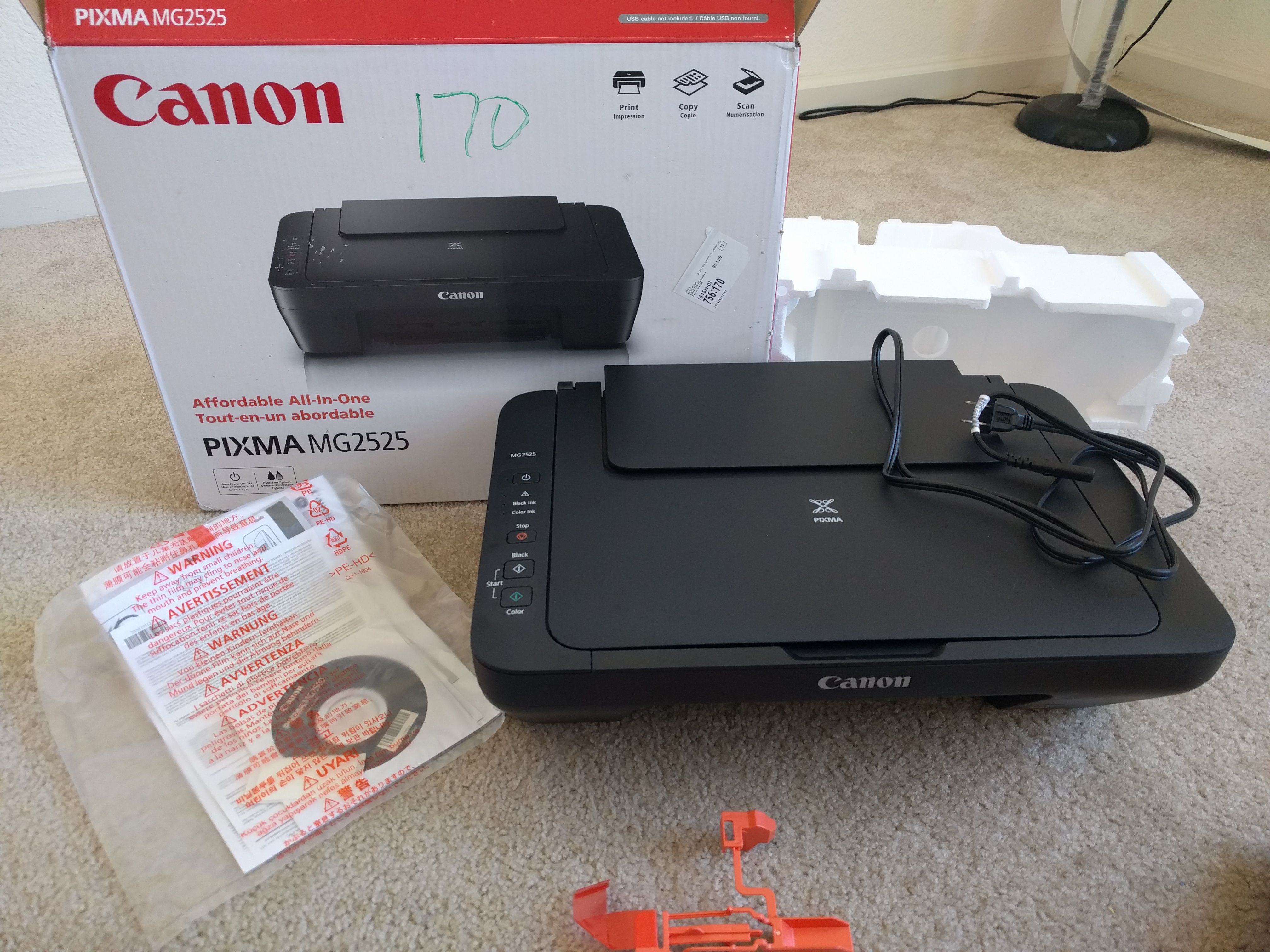 Canon PIXMA MG2525 @Printer @Scanner @COPY @NEW