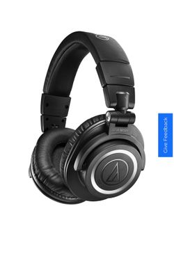 Audio-Technica ATH-M50XBT2 Bluetooth Closed-Back Headphones Black