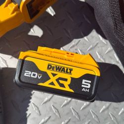 20V MAX Lithium-Ion 15-Degree Electric Cordless Roofing Nailer with (1) Battery Pack and Charger** Battery included on this deal is a 5hr battery**