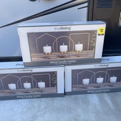 Metal Candle Holders