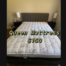 HOUSEHOLD   BRAND NEW PILLOW TOP MATTRESSES ✅ COLCHONES NUEVOS PILLOW TOP 💯‼️   QUEEN SIZE $150 ❌ $210 With Box Spring   FULL SIZE $140❌ $200 With B