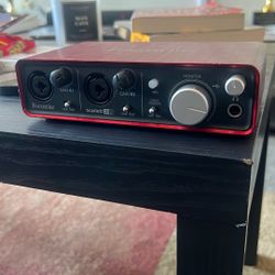 Focusrite Audio interface 