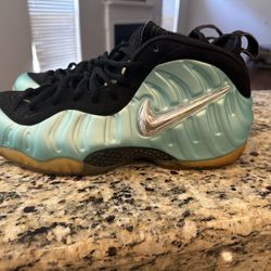 Air Foamposite Pro “Island Green” Size 13 