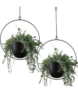4 Piece Hanging Indoor Outdoor Planters