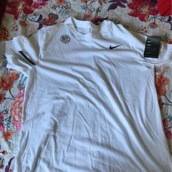 White Nike Dri Fit Shirt 