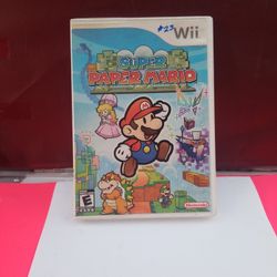 NINTENDO  WII SUPER PAPER MARIO 