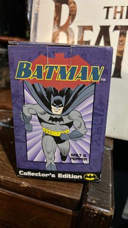 Batman Collector's Edition Salt & Pepper Shakers