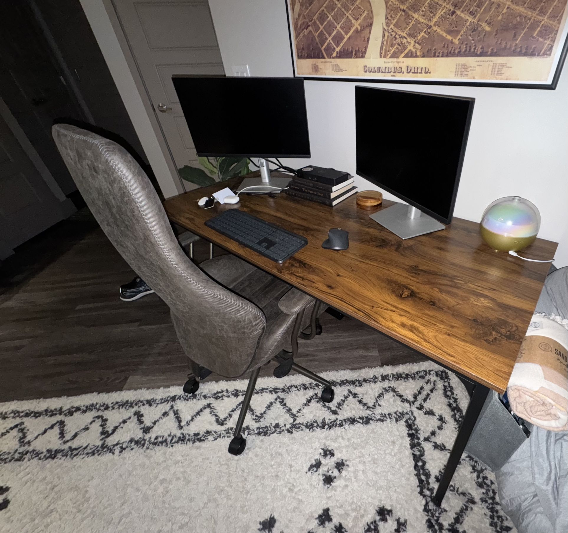 Desk and Desk Chair