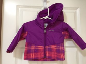Baby Girl 3-6 month Columbia Jacket