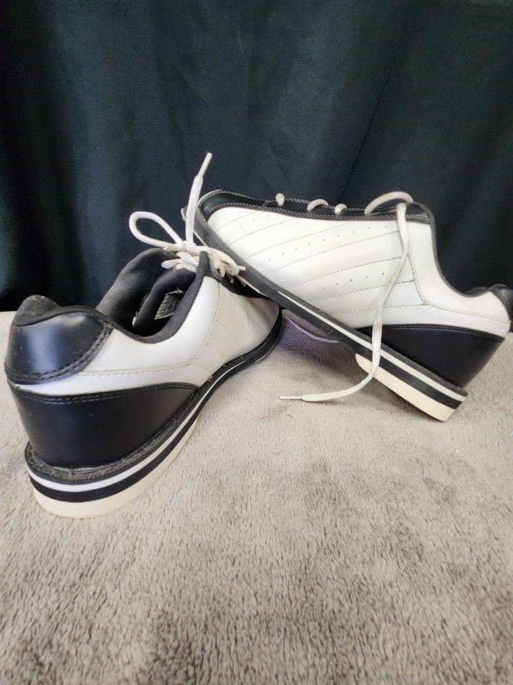 3G Balck White Bowling Shoes