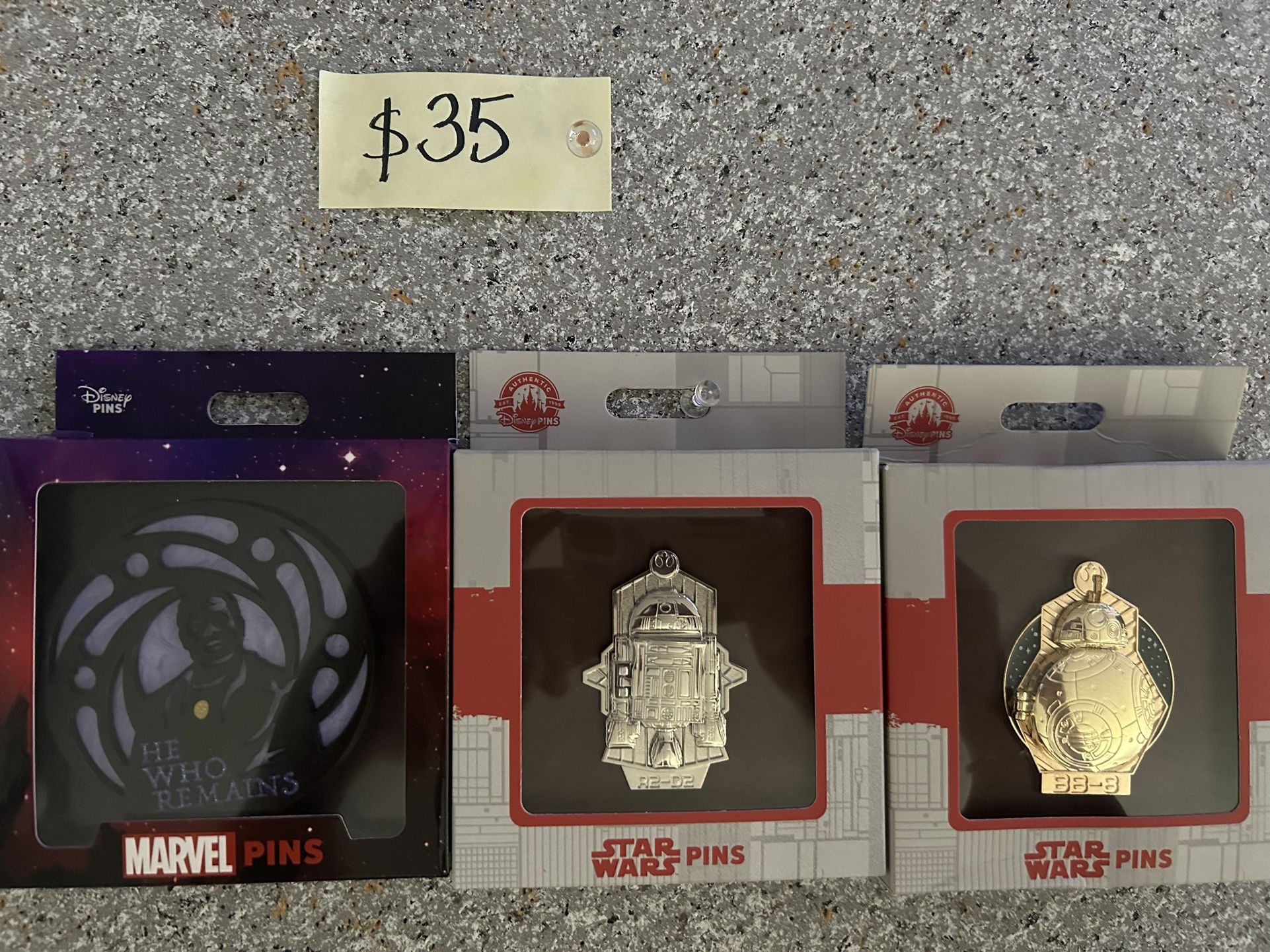 Disney Star Wars Marvel Pins