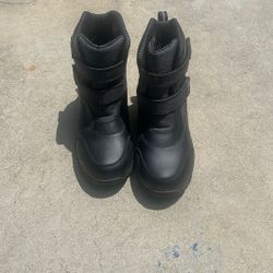 Black All In Motion Boots