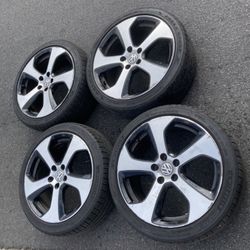 4 — 225/40zr18 5x112 5x4.41 Stock VW GTI Golf Passat Jetta Gli Tiguan Touareg Audi A3 A4 A5 A6 A7 Good 80% Treads Tires!!