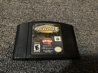Nintendo 64 Tony Hawk 3