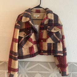 L-Space Cropped Jacket (Size Lg)