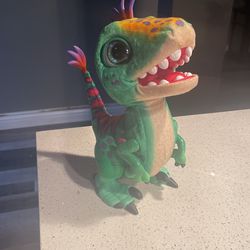 FurReal Friends Munchin Rex T-Rex Dinosaur 