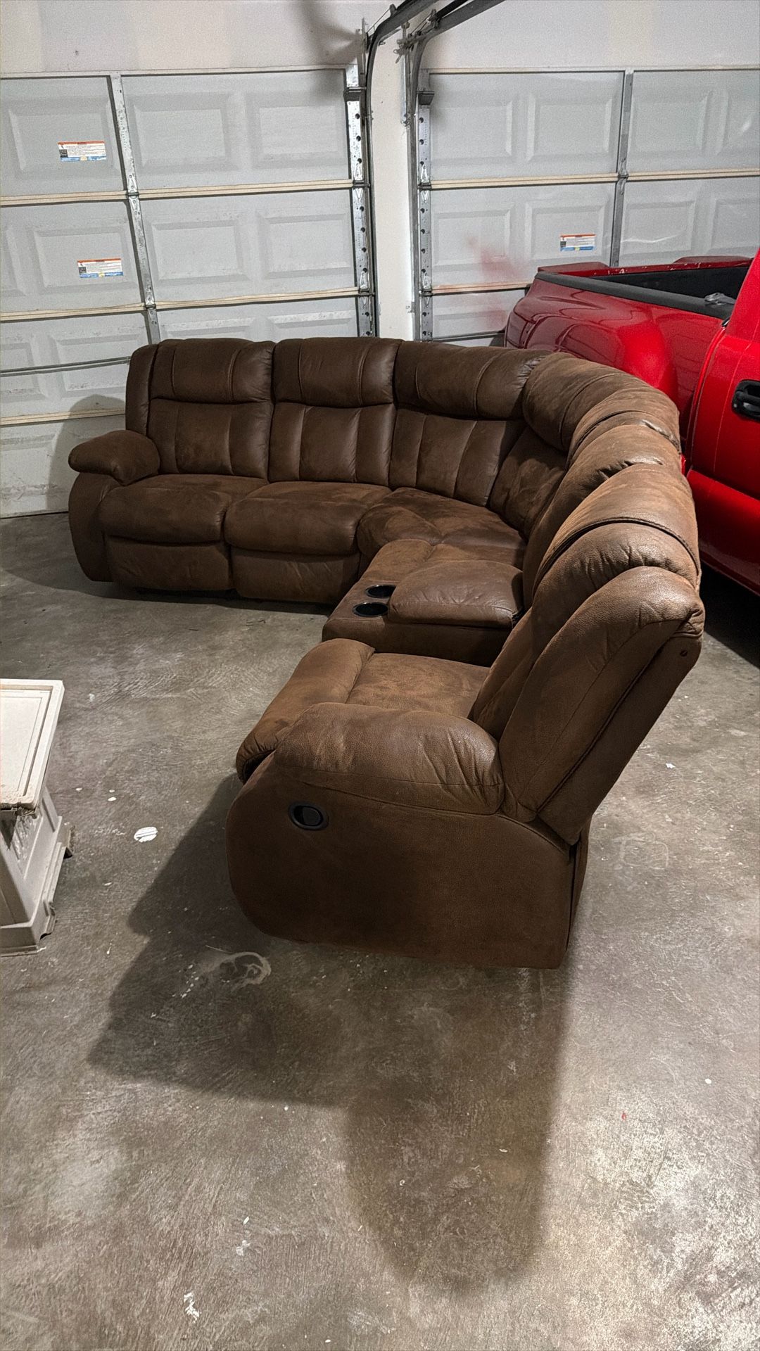 Brown Couch Recliner