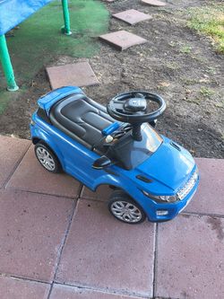 Land Rover Push Car For Kids Toddlers