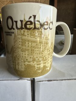 Starbucks Quebec Global City Icon Series 16oz!!! NEW!!Rare!!! Discontinue!!!