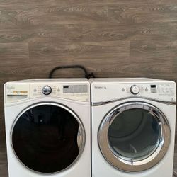 Whirlpool Washer And Electric Dryer Laundry Set 