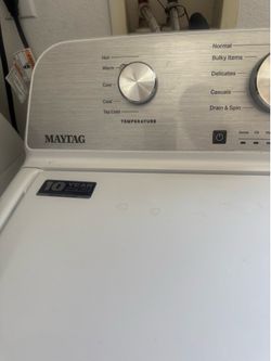 Washer and gas Dryer