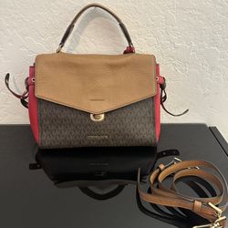  Brown MK Purse 