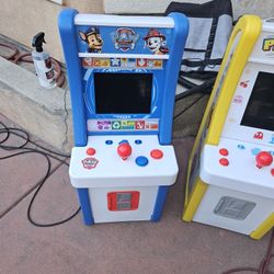 Paw Patrol - Jr. Arcade1up and Pac Man Jr.