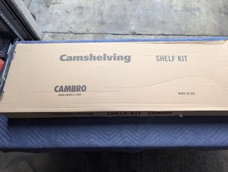 Cambro EXSK2454S1480 Camshelving® Solid 1-Shelf Kit - 24'' x 54''