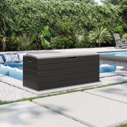Suncast 120 Gallon Split Lid Extra Large Deck Box Home / Patio, Lawn & Garden / Patio & Outdoor Furniture / Deck Boxes & Outdoor Storage Boxes