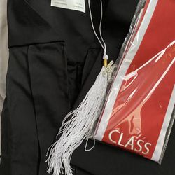 Brand New Graduation Ceremony Gown + Accessories