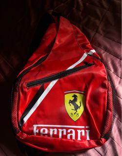 Custom Ferrari crossbody bag