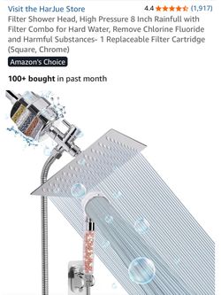 New filtered shower head set