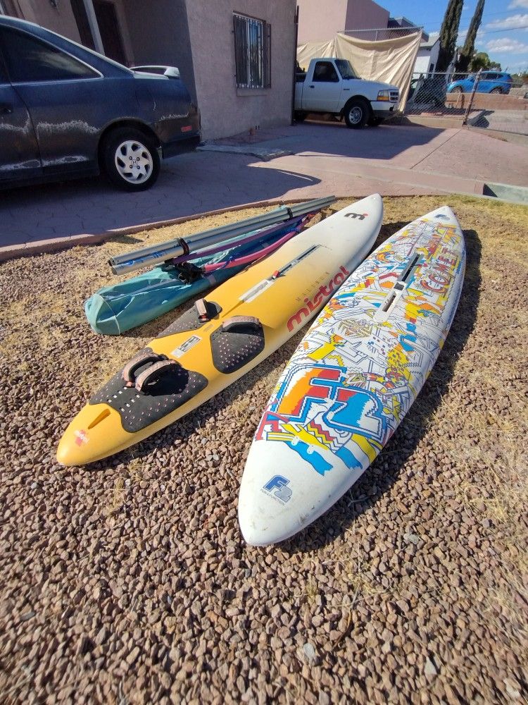 F2 Comet & Malibu Mistral Windsurf Boards