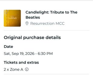 Candlelight Orchestra w/ the Beadles