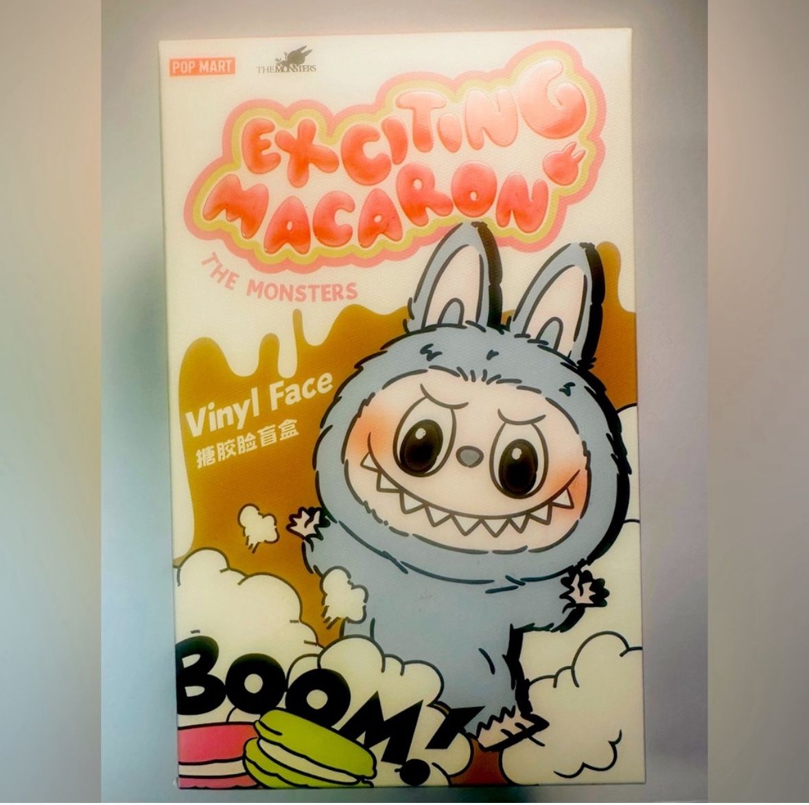 New Exciting Macaron Vinyl Face Labubu (unopened)