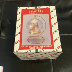 Flight To Egypt Ornament With Stand