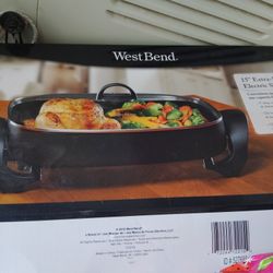 BRAND NEW 15-IN EXTRA DEEP ELECTRIC SKILLET 