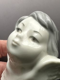 Lladro porcelain angel head