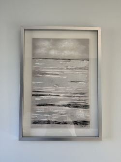 World Market Silver Design Framed Artwork